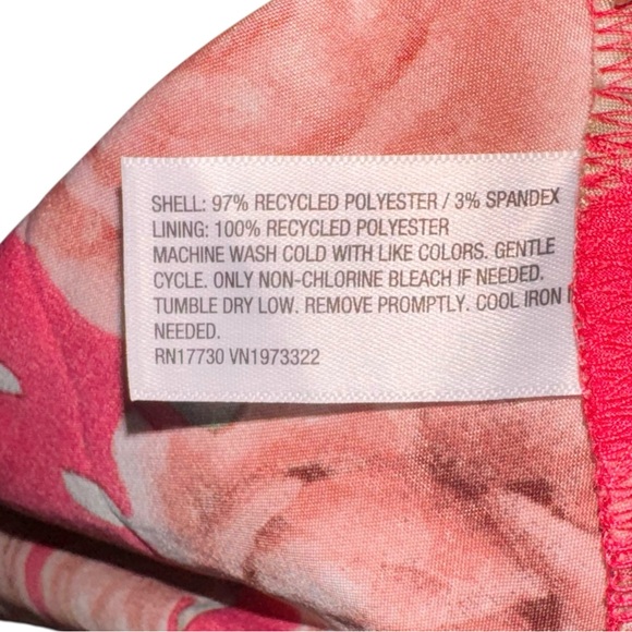 Wild Fable Women’s Satin Maxi Dress Red Floral Bodycon Size M NWT - Picture 14 of 16